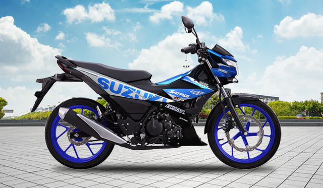 Gia xe con tay Suzuki Satria F150 giam cuc sau duoi ca gia de xuat - 3