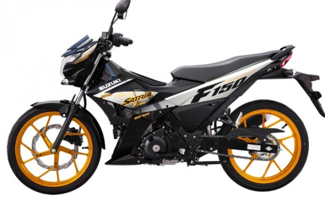Gia xe con tay Suzuki Satria F150 giam cuc sau duoi ca gia de xuat - 5