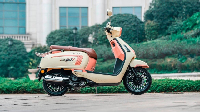 Jialing Bugatti 125 gay an tuong boi dan cong tac sang trong nhu not that o to - 3