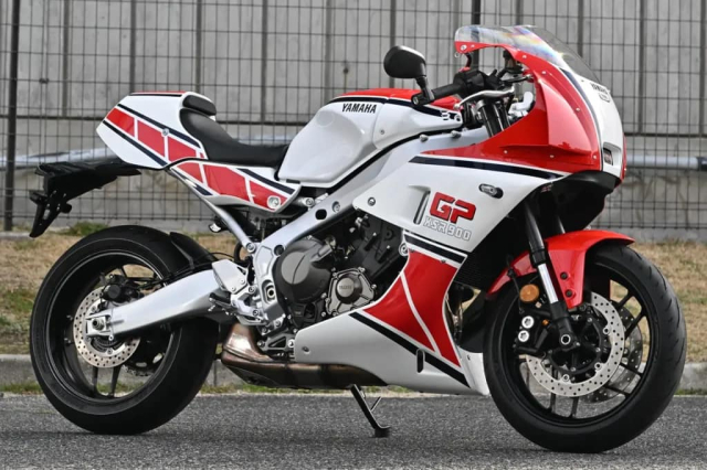 YAMAHA va YS GEAR hop tac thiet ke mau son cho XSR900 GP 2024 - 3