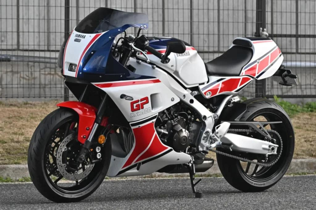 YAMAHA va YS GEAR hop tac thiet ke mau son cho XSR900 GP 2024 - 5