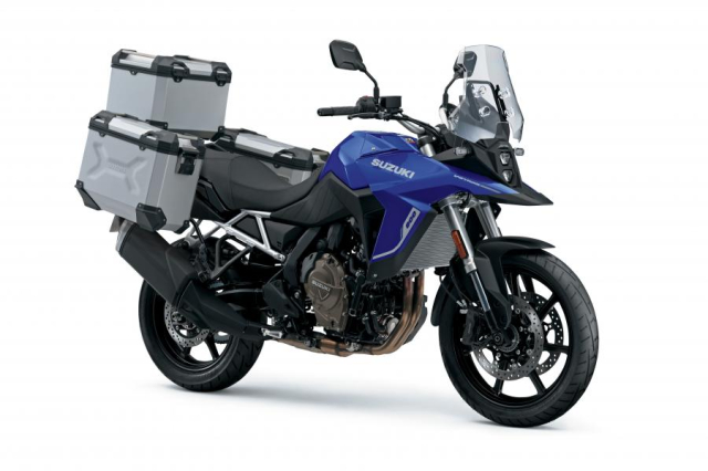 Chinh thuc ra mat Suzuki VStrom 800RE Touring mau xe du lich duong truong moi - 5