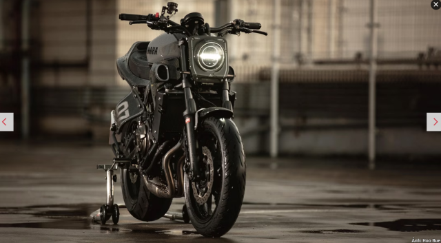 Bo chuyen doi Yamaha XSR 700 Carbon Tracker den tu HooBue o Dai Loan - 5