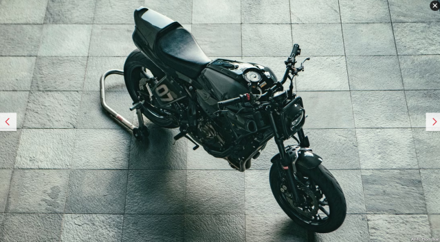 Bo chuyen doi Yamaha XSR 700 Carbon Tracker den tu HooBue o Dai Loan - 7