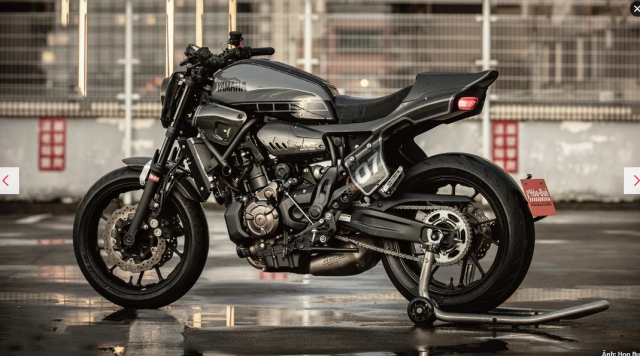 Bo chuyen doi Yamaha XSR 700 Carbon Tracker den tu HooBue o Dai Loan - 4