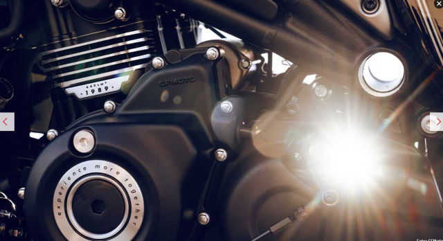 CFMoto 450 CLC Bobber 2024 ra mat di kem voi bien the moi trang bi yen solo - 7