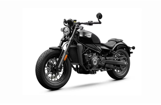 CFMoto 450 CLC Bobber 2024 ra mat di kem voi bien the moi trang bi yen solo - 11