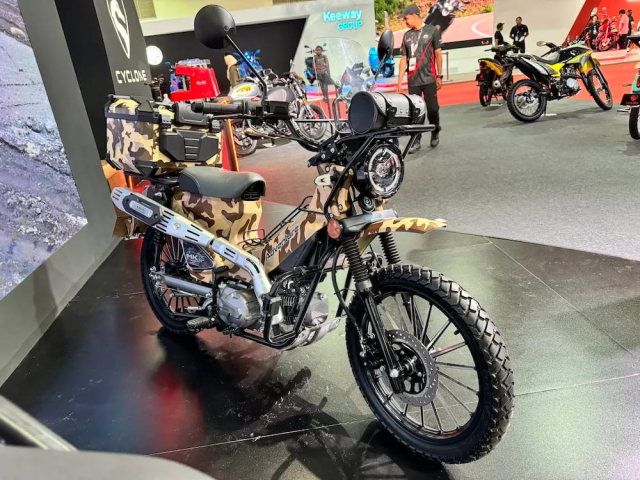 MK125 2024 khuay dao phan khuc xe so dia hinh gat gio PG1 voi gia ban sieu re - 3
