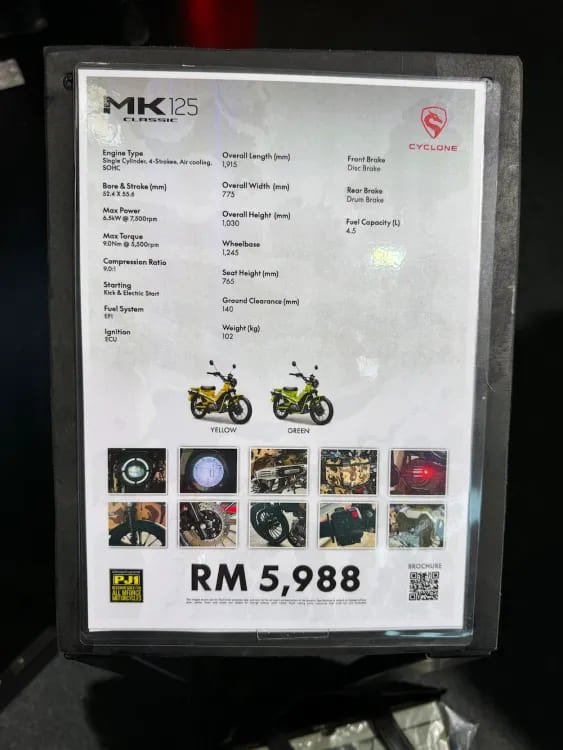 MK125 2024 khuay dao phan khuc xe so dia hinh gat gio PG1 voi gia ban sieu re - 22