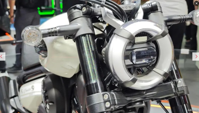 Benda Chinchilla 550 CVT mau Bobber Trung Quoc voi dong co V2 va so tu dong - 5