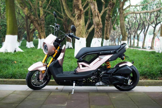 Xe tay ga HS150TB xuat hien phuoc giua Monoshock giong het nhu xe con tay - 15