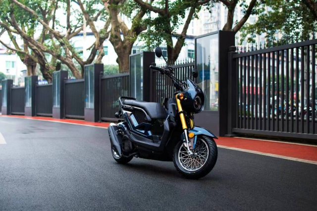 Xe tay ga HS150TB xuat hien phuoc giua Monoshock giong het nhu xe con tay - 16