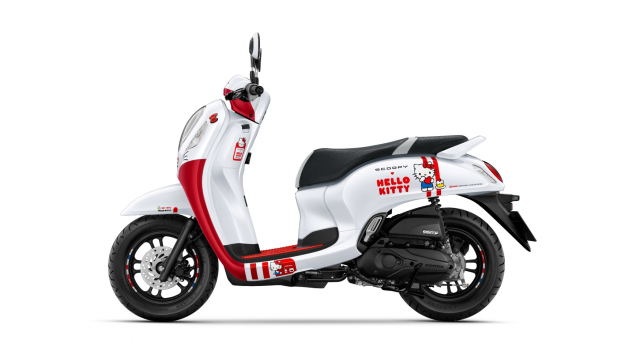 Lo dien Honda Scoopy Hello Kitty Limited Edition chieu long cac fan meo hong - 7