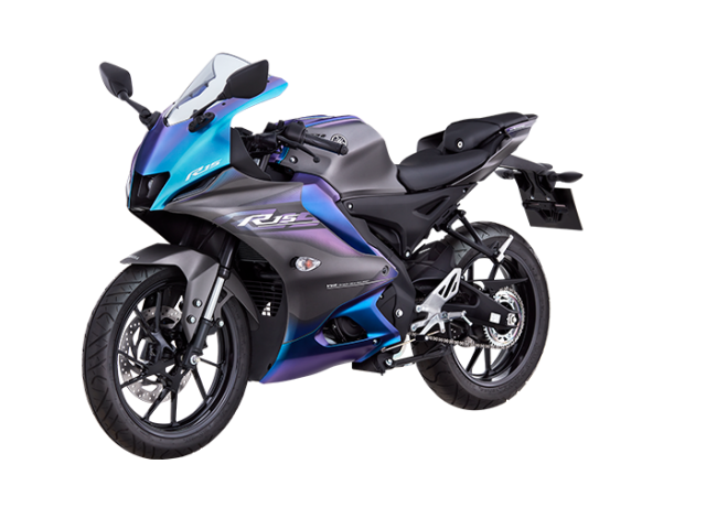 Yamaha R15 2025 ra mat mau moi Indigo Gray dat hon truoc day - 9