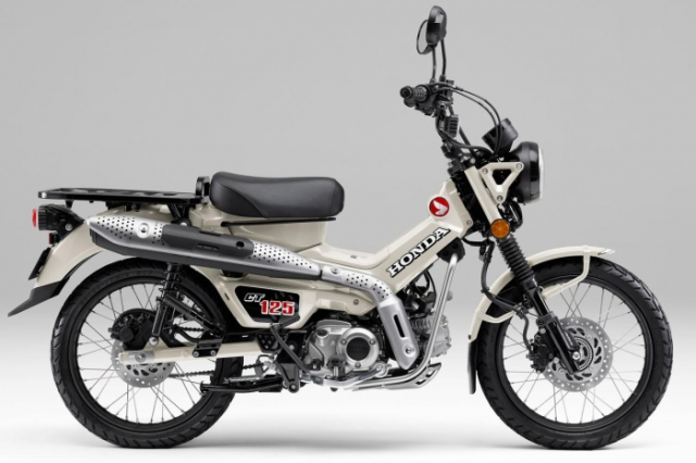 Honda CT125 2025 ra mat lam toi thich thu voi 2 tuy chon mau moi trong kha bui bam - 3
