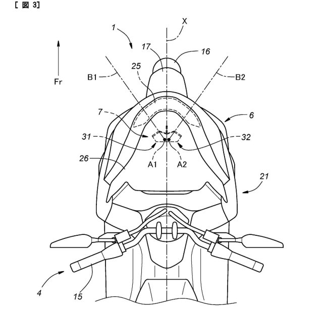 Ro ri he thong an toan moi cua Honda Radar Reflector duoc mo phong tren mau PCX moi - 5