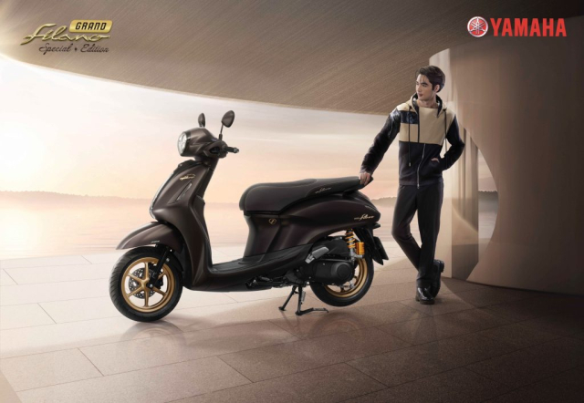 Toi ngo ngang voi Yamaha Grand Filano 2025 phien ban dac biet vua ra mat trang bi san phuoc Ohlins - 3