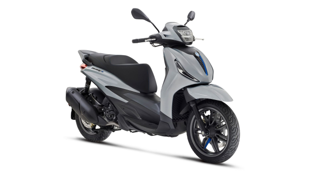 Chia se voi anh em Piaggio Beverly 310 2025 tai EICMA 2024 Manh hon nho tang dung tich dong co - 6