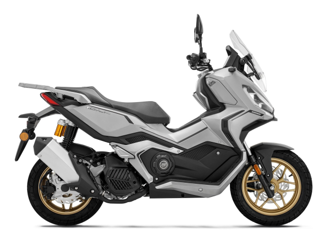 Keeway XDV125 EVO 2025 toi da tim ra duoc ke gat gio Honda ADV roi - 3
