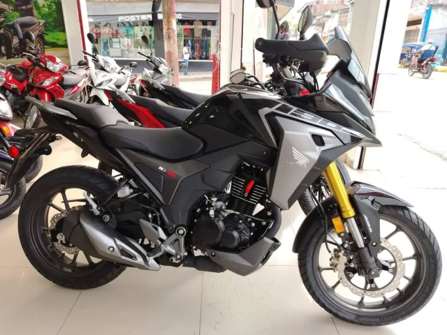 Ban da viet ve mau xe NX190 2025 vua ra mat cua Honda o cac nuoc Nam My chua - 3