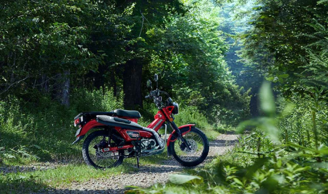 Honda CT125 HUNTER CUB 2025 ra mat Cung toi kham pha 2 mau sac moi va cac nang cap dang chu y - 3