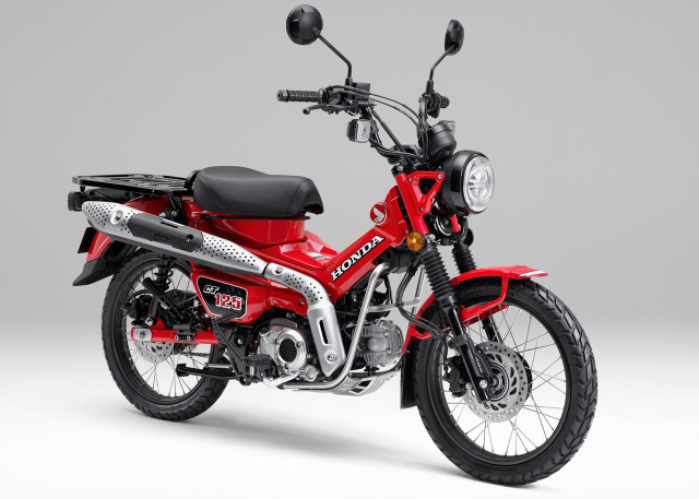 Honda CT125 HUNTER CUB 2025 ra mat Cung toi kham pha 2 mau sac moi va cac nang cap dang chu y - 5