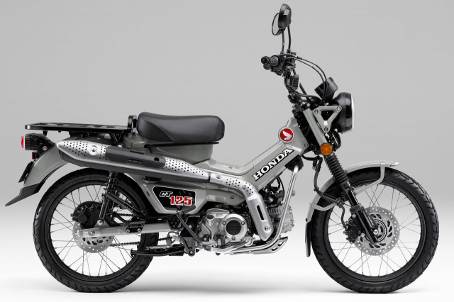 Honda CT125 HUNTER CUB 2025 ra mat Cung toi kham pha 2 mau sac moi va cac nang cap dang chu y - 8