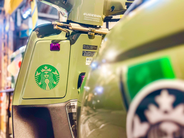 Honda Giorno do sang trong lich lam theo chu de STARBUCKS dang duoc quan tam - 5
