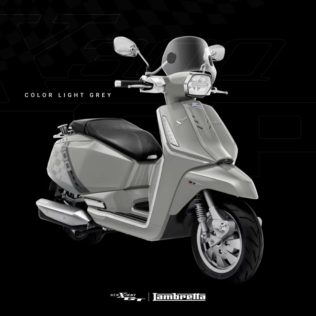 Lambretta ra mat X300 GP va X300 GT the he moi trong su ngo ngang cua gioi mo dieu - 7