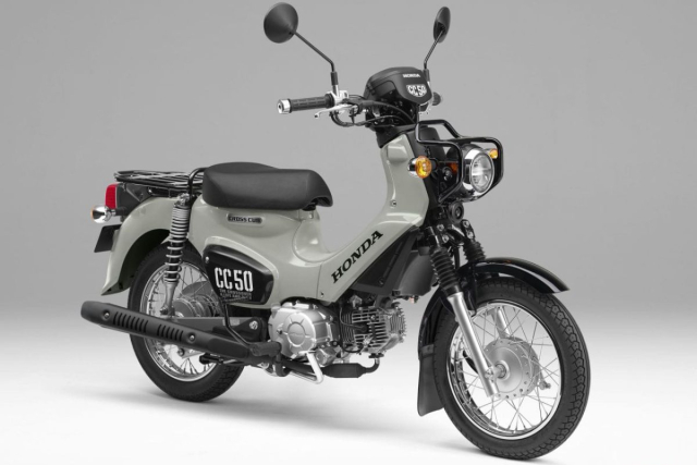 Honda Cross Cub 50 2025 mau xe so da dung co the chay 94 km chi voi 1 lit xang - 3