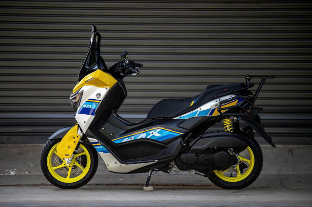 Yamaha NMax 155 2025 vua ra mat da duoc lot xac voi phong cach Murazaki cuc dep - 6