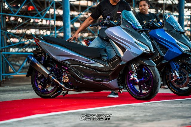 Honda Forza 350 do cuc chay voi y tuong Samurai - 13