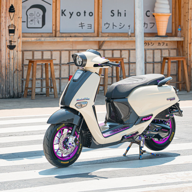 Honda Giorno do khien Fan cuong mau tim khong the roi xa mat - 3