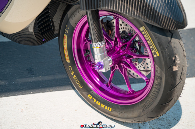 Honda Giorno do khien Fan cuong mau tim khong the roi xa mat - 16