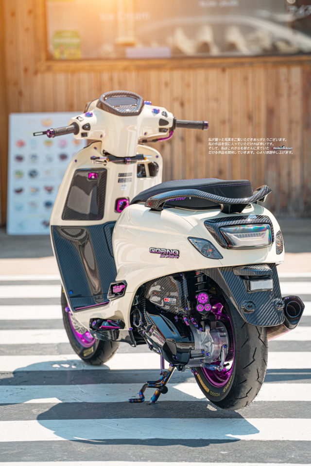 Honda Giorno do khien Fan cuong mau tim khong the roi xa mat - 47