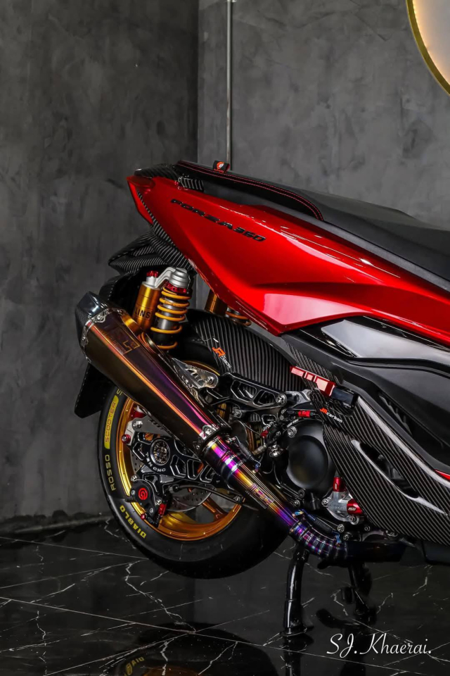 Forza 350 do cuc chat khong chi dep ngau ma con chat trong tung chi tiet - 7