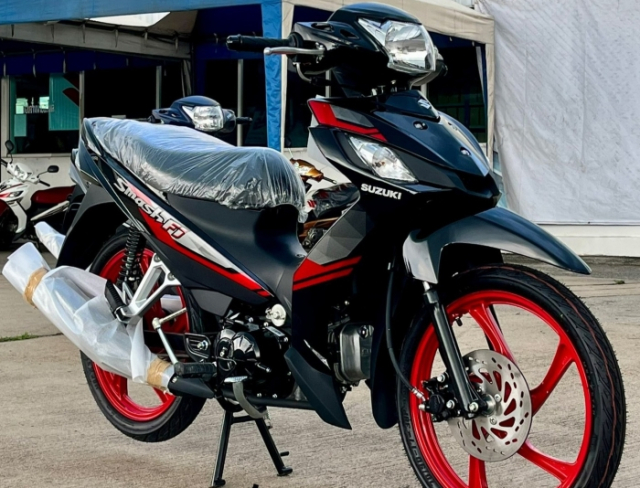 Hinh anh thuc te 3 mau cua Suzuki Smash 115 PLUS 2025 tai dai ly Huyen thoai da tro lai - 6
