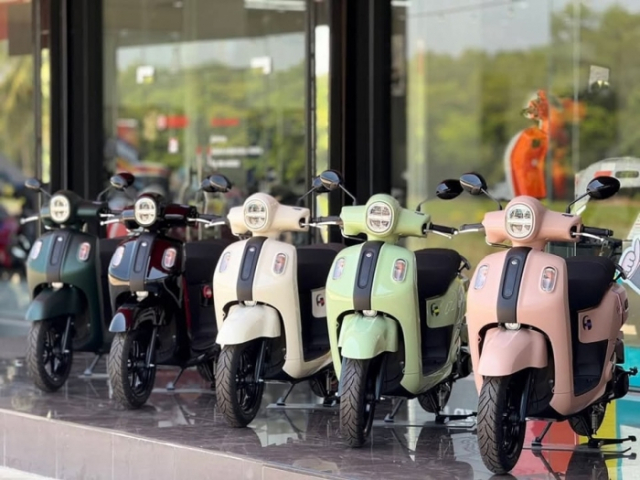 Hinh anh thuc te cua Yamaha Fazzio Hybrid 2025 tai dai ly Khi phong cach len ngoi - 3