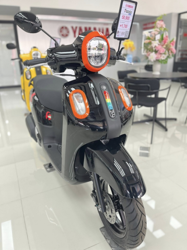 Hinh anh thuc te cua Yamaha Fazzio Hybrid 2025 tai dai ly Khi phong cach len ngoi - 8