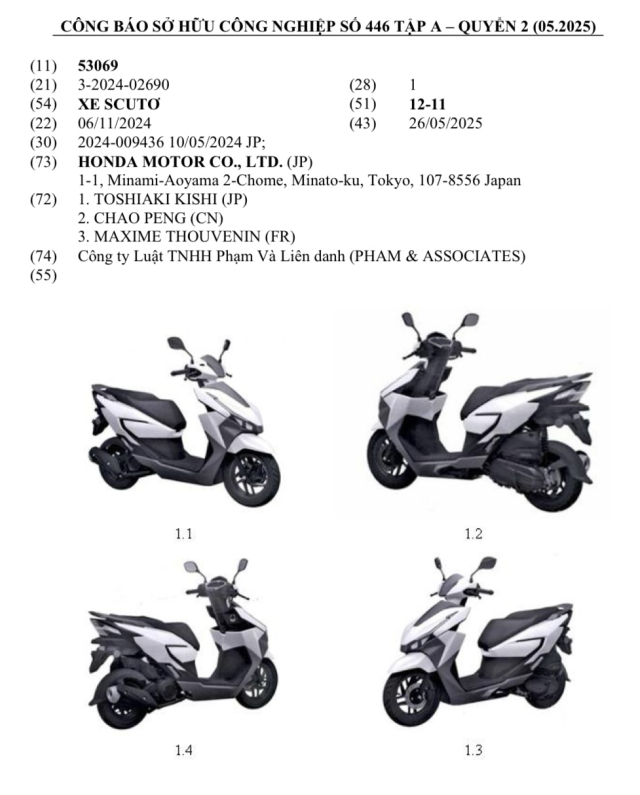 Honda gay sot khi dang ky mau xe tay ga 125cc hoan toan moi tai thi truong Viet Nam - 3