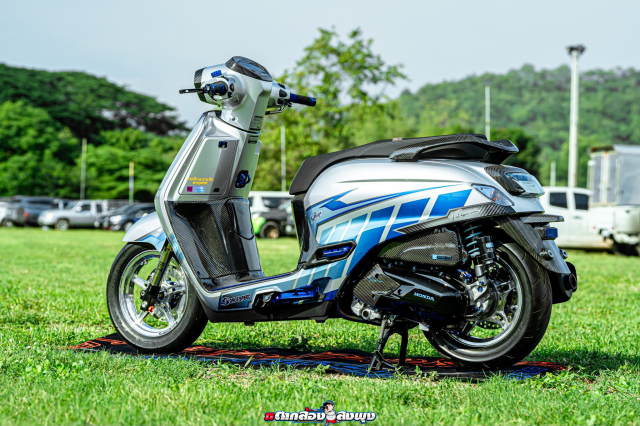 Honda Giorno choi lon voi phong cach Gao Bac - 22