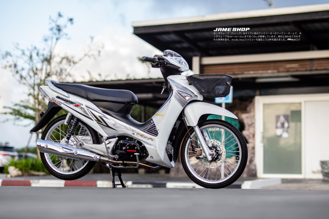 Honda Wave 125i do trang tinh khoi Khi tinh te gap go chat choi dinh cao - 3