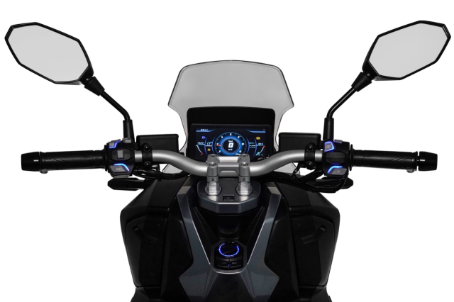 Keeway XDV125 EVO PRO 2025 mau xe tay ga danh cho anh em me phuot ngai con - 7