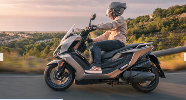 Kymco Downtown GT 350i TCS Chien Ma moi trong lang xe tay ga the thao tam trung - 3