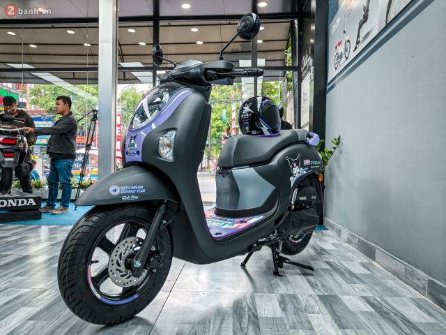Qua bat ngo Honda Scoopy 2025 phien ban dac biet Kuromi vua ra mat o Thai da co mat tai Viet Nam - 3