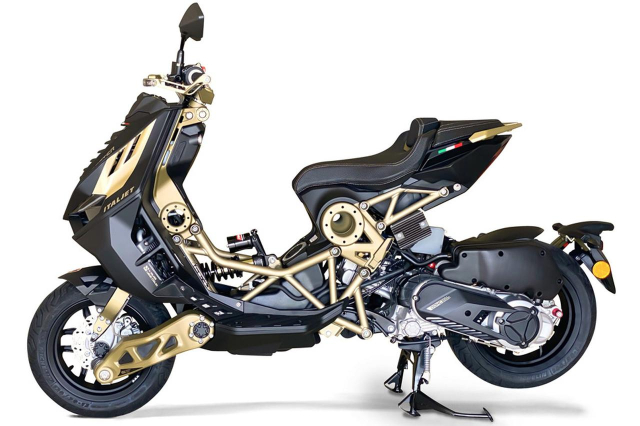 Ra mat Italjet Dragstar 125 2025 voi loat mau sac moi khien ban phai WOW thanh tieng - 3