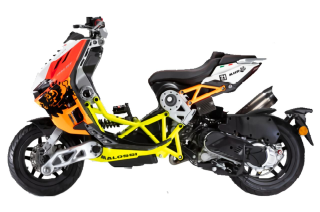 Ra mat Italjet Dragstar 125 2025 voi loat mau sac moi khien ban phai WOW thanh tieng - 6