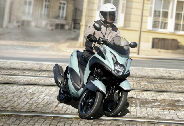 Ra mat Yamaha Tricity 125 2025 Kieu dang doc dao cong nghe day minh lai con them mau sieu cuon - 3