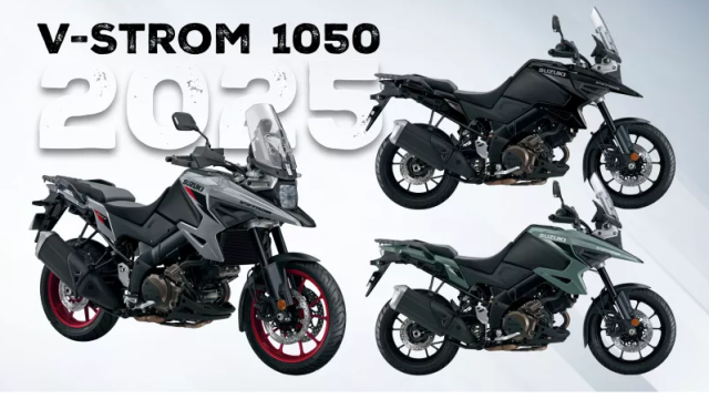 Suzuki VStrom 1050 1050DE 2025 Bieu tuong da dia hinh voi sac mau moi day cuon hut - 3
