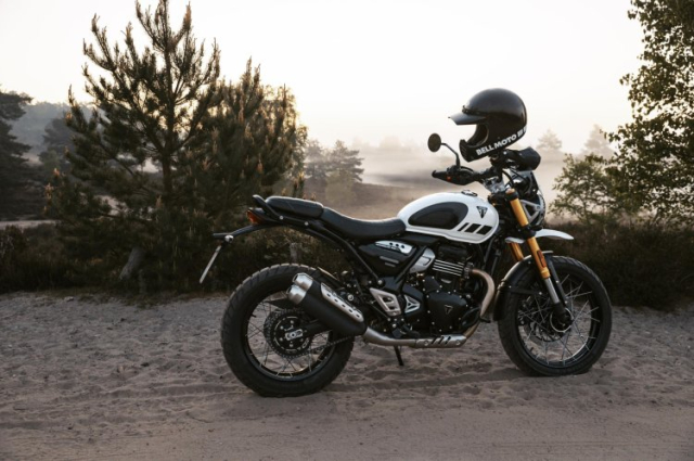 Triumph ra mat Scrambler 400 XC voi gia ban ngang ngua Honda SH160i tai Viet Nam - 3